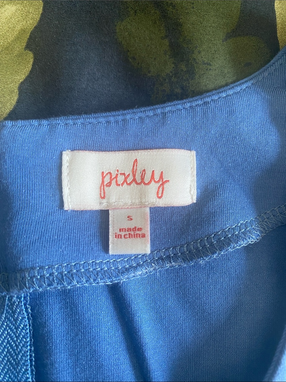 Pixley Bright Blue Scoop Neck Tank - Picture 2 of 6